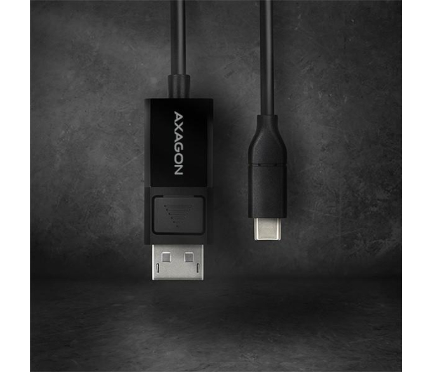 Axagon RVC-DPC, USB-C - DisplayPort kabel 1.8m, 4K/60Hz - 1353445 - zdjęcie 6